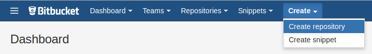 Creating a Repository on Bitbucket (Step 1)